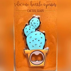 Bottle Opener Silicone Cactus Shape New sealed